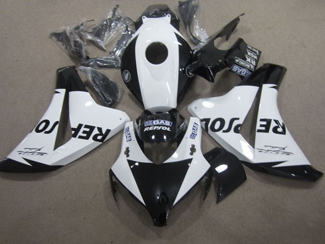 Weiß Schwarz Repsol Honda CBR 1000 RR 08-11 Motorrad Verkleidungen