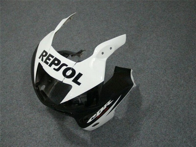 Weiß Schwarz Repsol Honda CBR 600 F3 95-98 Motorrad Verkleidungen