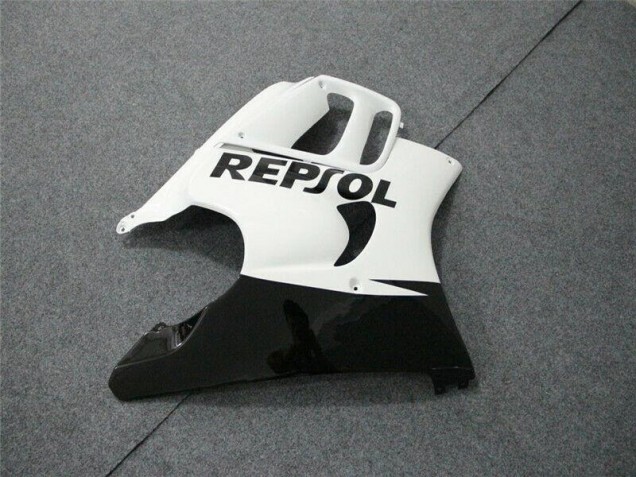 Weiß Schwarz Repsol Honda CBR 600 F3 95-98 Motorrad Verkleidungen