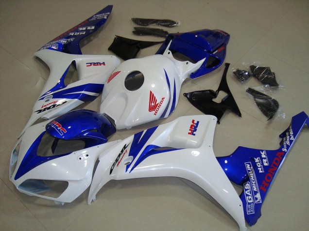 Weiß Und Blau Honda CBR 1000 RR 06-07 Motorrad Verkleidungen