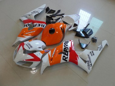 Weiß Und Orange Repsol Honda CBR 1000 RR 06-07 Motorrad Verkleidungen